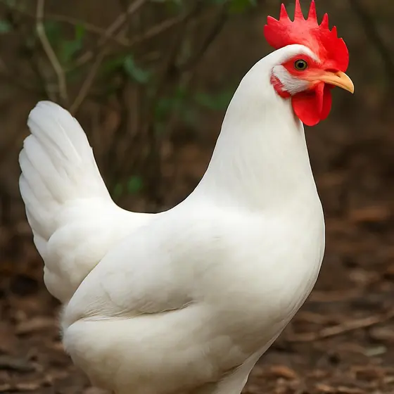 White Leghorn chicken
