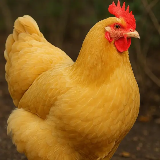 Buff Orpington chicken